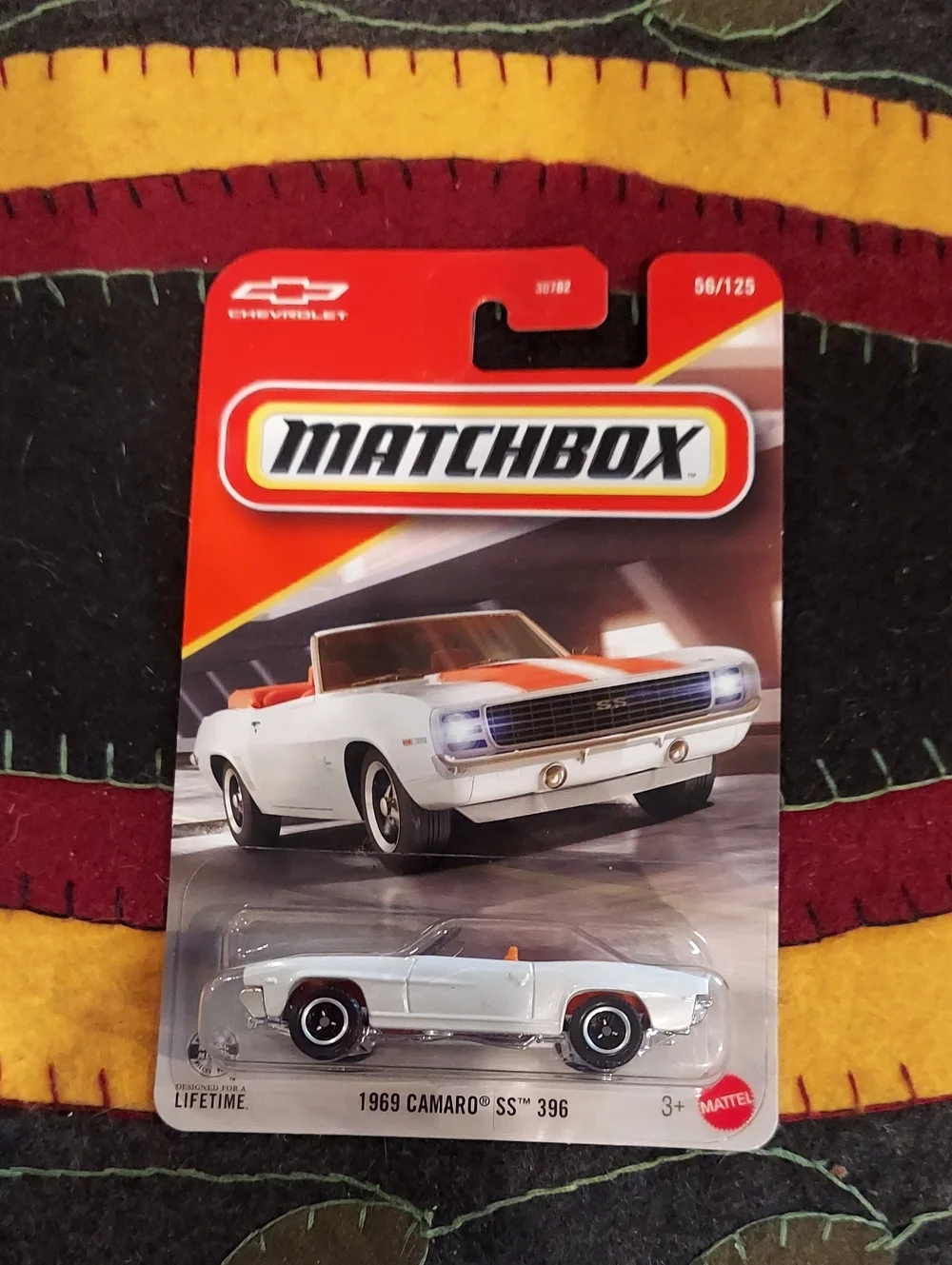 ❤️ Matchbox 1969 Camaro SS 396
